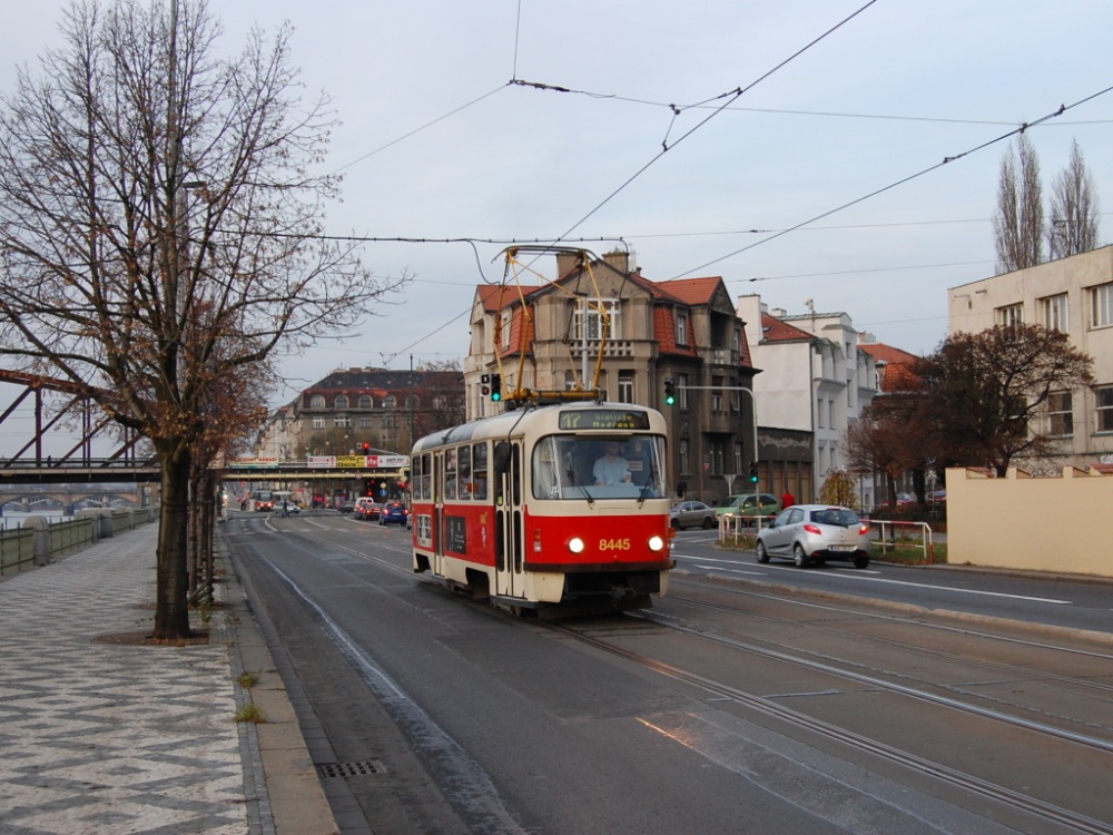 Prague, Tatra T3R.P № 8445