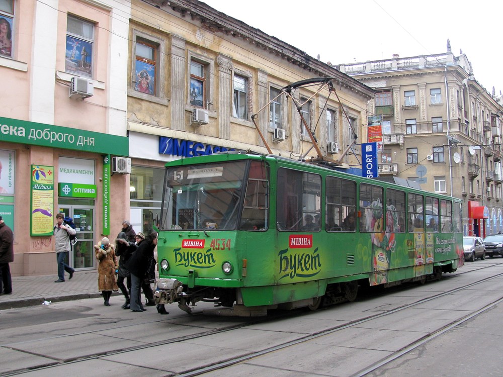 Харьков, Tatra T6B5SU № 4534