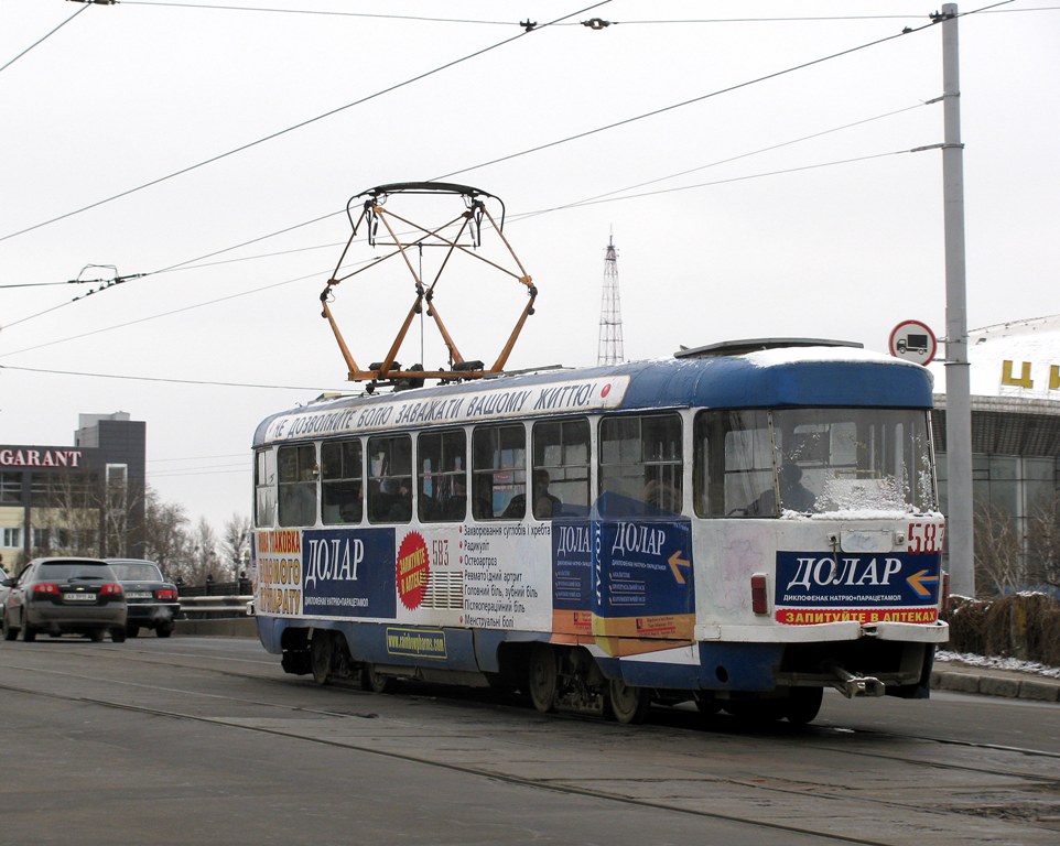 Харьков, Tatra T3SU № 583