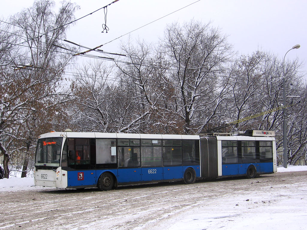 Москва, Тролза-6206.00 «Мегаполис» № 6622