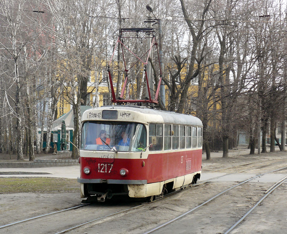 Днепр, Tatra T3SU № 1217