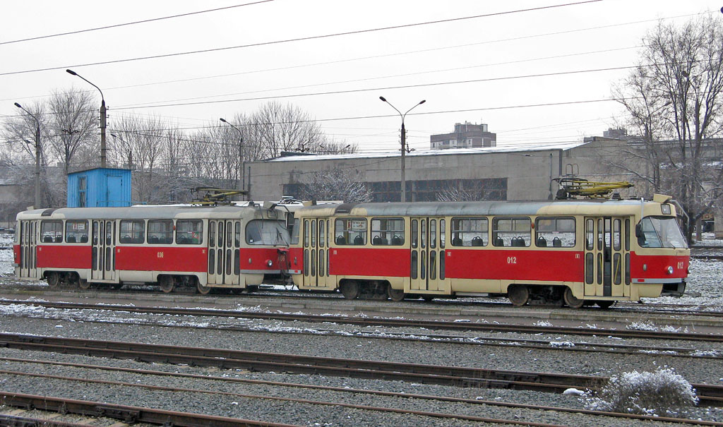 Кривой Рог, Tatra T3R.P № 012
