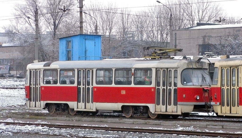 Кривой Рог, Tatra T3R.P № 036