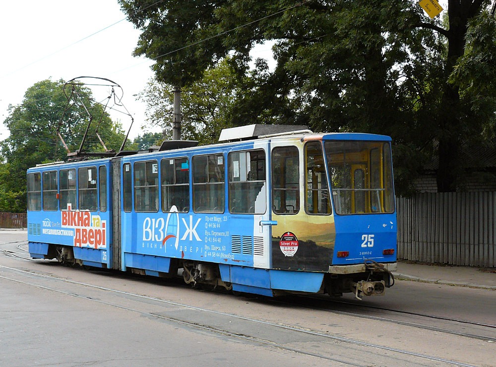 Житомир, Tatra KT4SU № 25