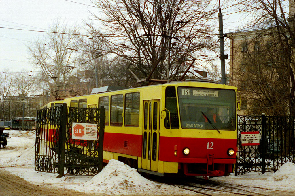 Тверь, Tatra T6B5SU № 12; Тверь — Тверской трамвай в начале 2000-х гг. (2002 — 2006 гг.)