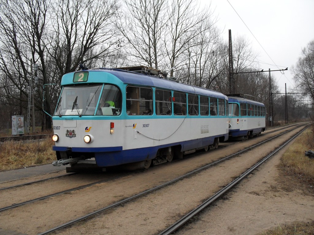 რიგა, Tatra T3A № 30307