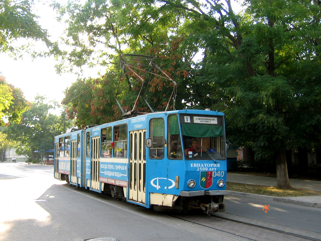 Евпатория, Tatra KT4SU № 040