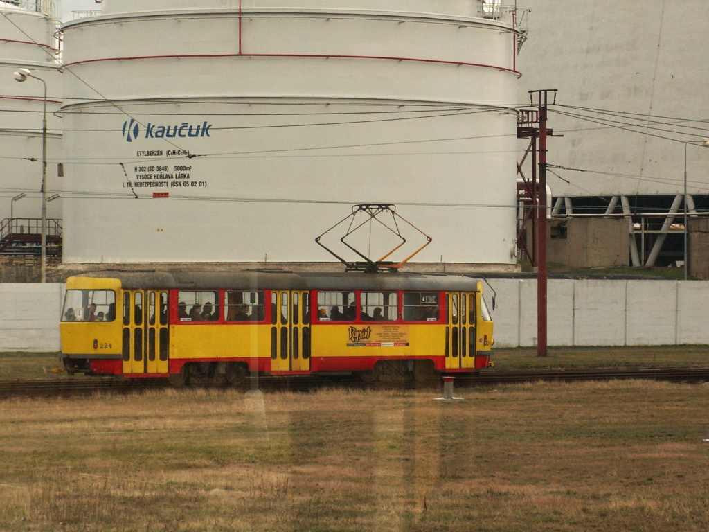 Most - Litvínov, Tatra T3SU Br. 224