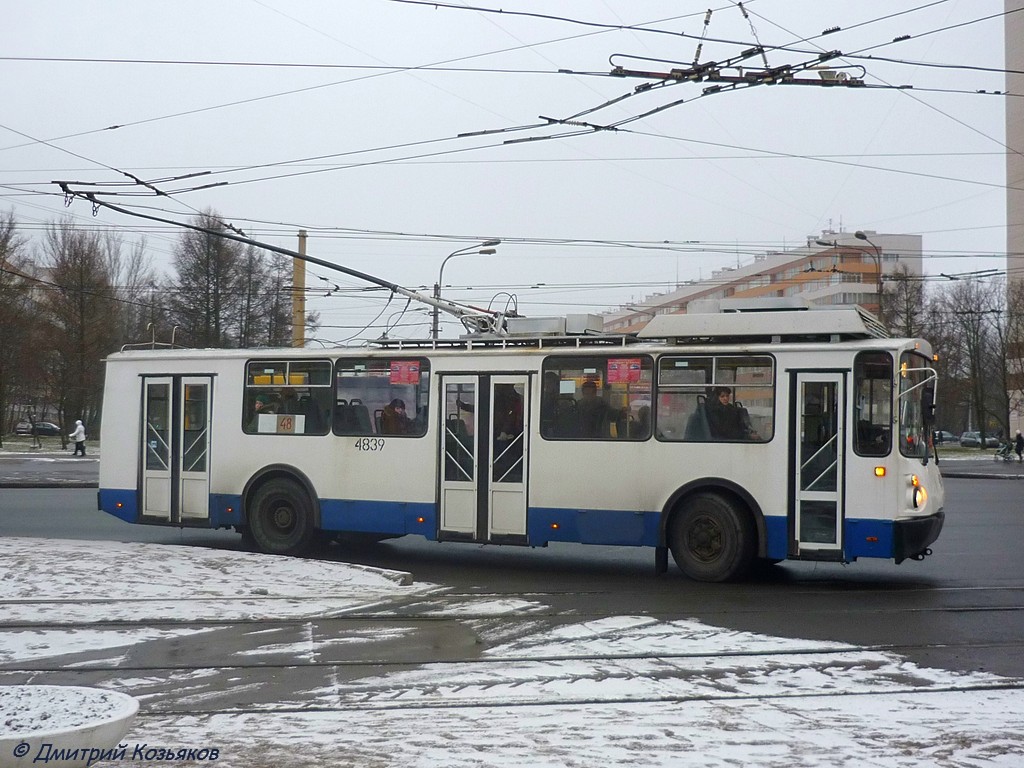 Санкт-Петербург, ВЗТМ-5284 № 4839