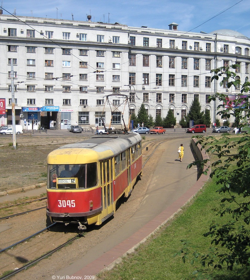 Харьков, Tatra T3SU № 3045