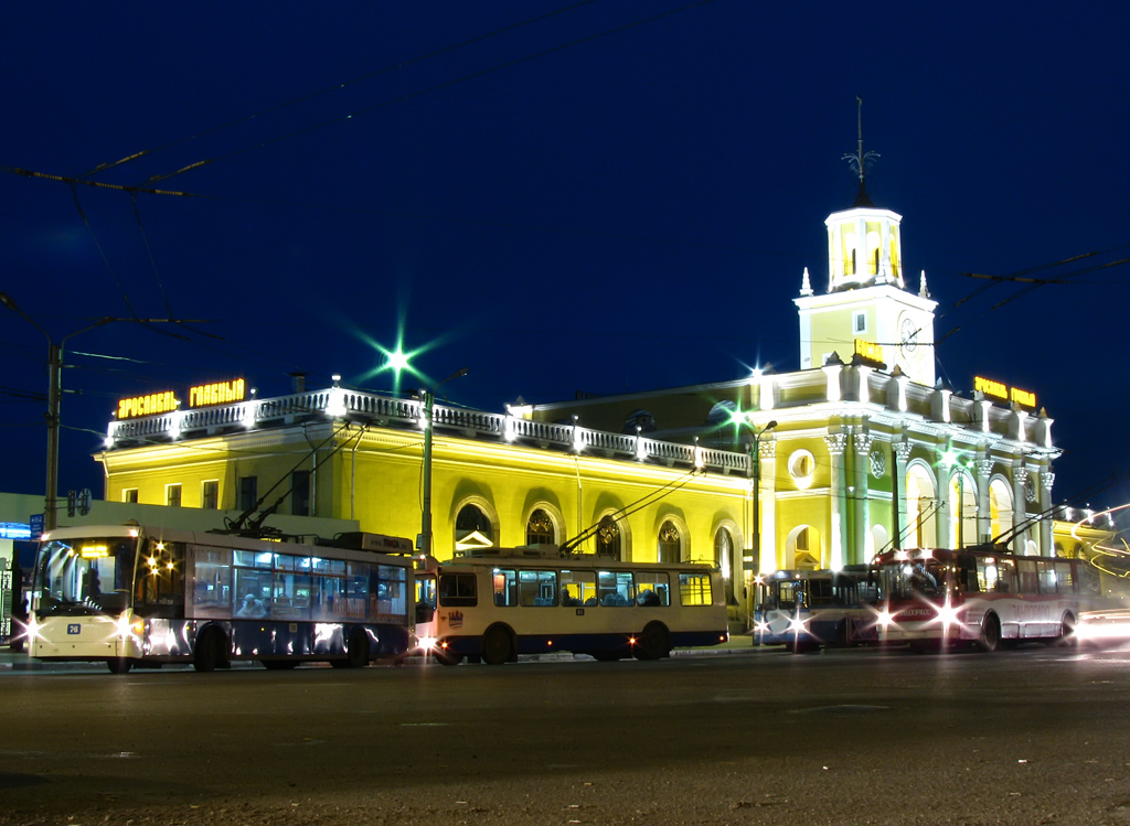 Jaroslawl — Terminus stations — trolleybus