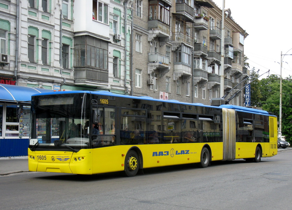 Киев, ЛАЗ E301D1 № 1605