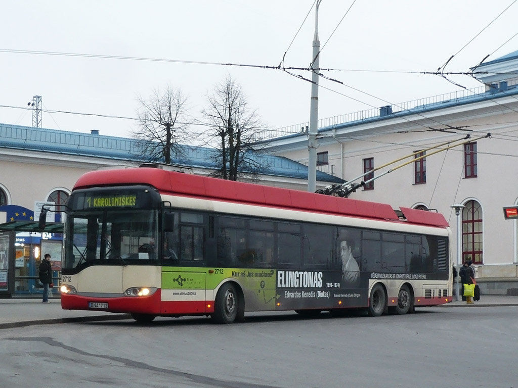 Vilnius, Solaris Trollino II 15 AC № 2712
