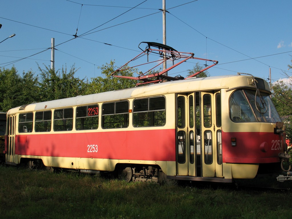 Ижевск, Tatra T3SU (двухдверная) № 2253