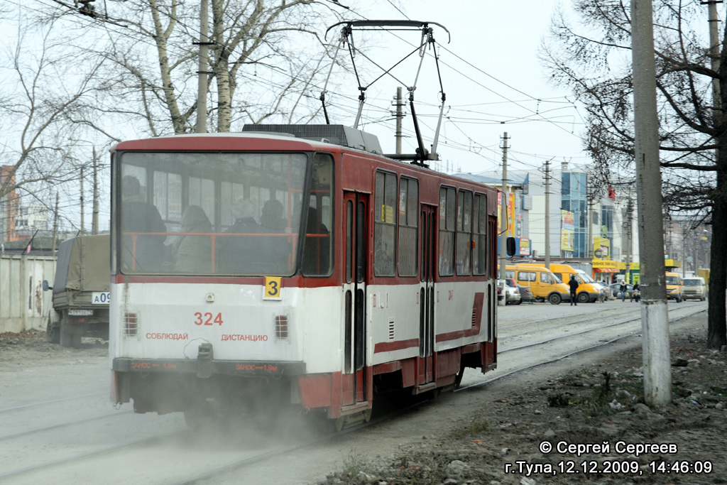 Тула, Tatra T6B5SU № 324