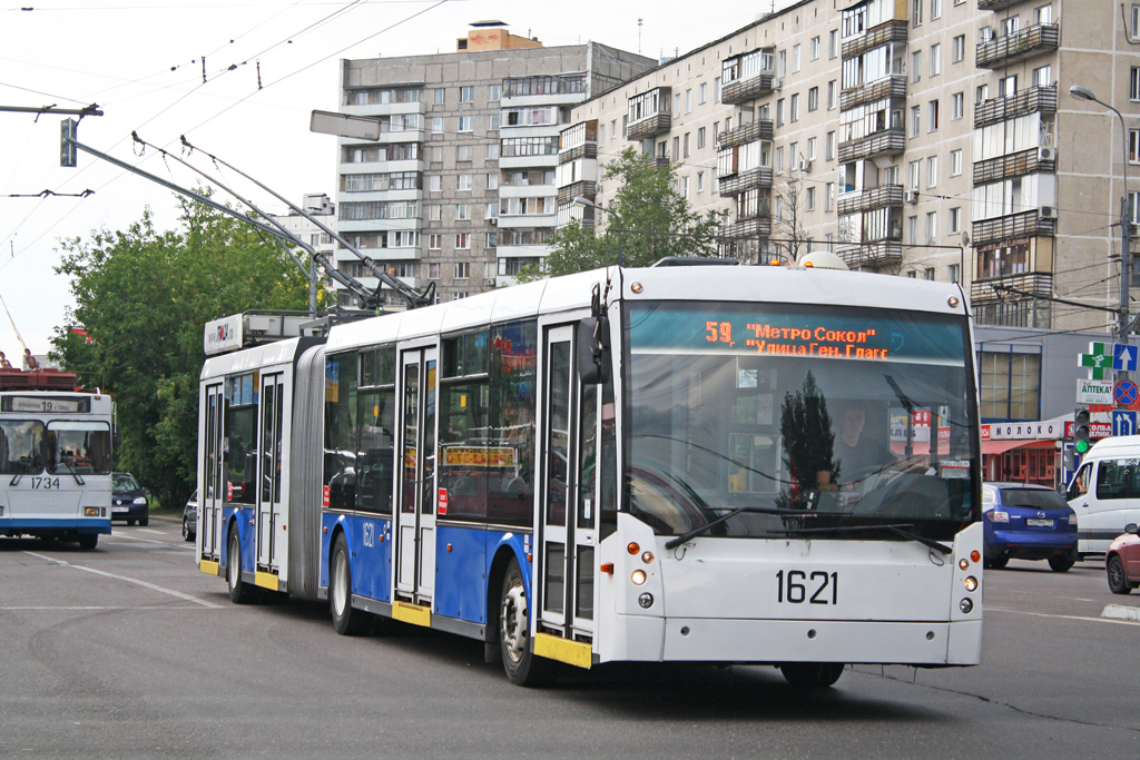 Москва, Тролза-6206.00 «Мегаполис» № 1621