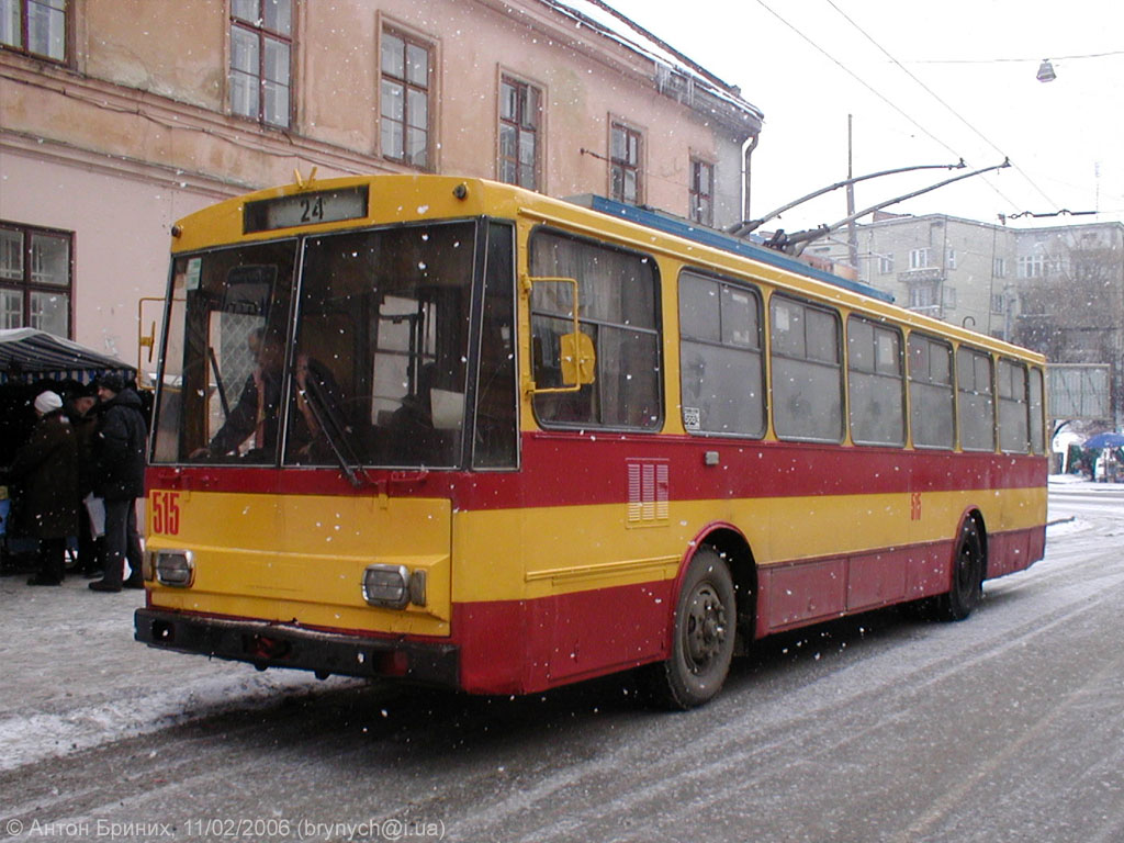 Львов, Škoda 14Tr02/6 № 515