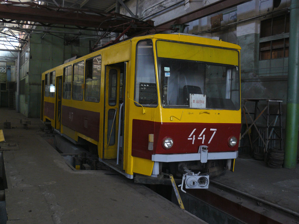 Запорожье, Tatra T6B5SU № 447