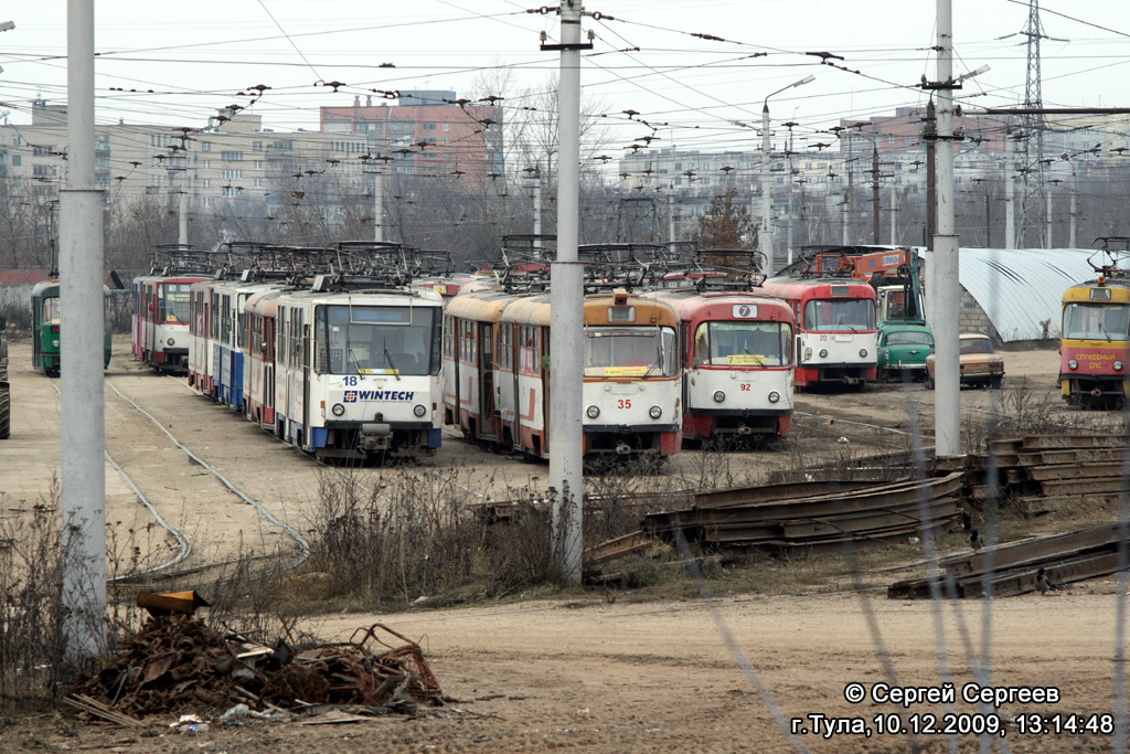 Тула, Tatra T6B5SU № 18; Тула — Разные фотографии Тула, Tatra T6B5SU № 18; Тула — Разные фотографии