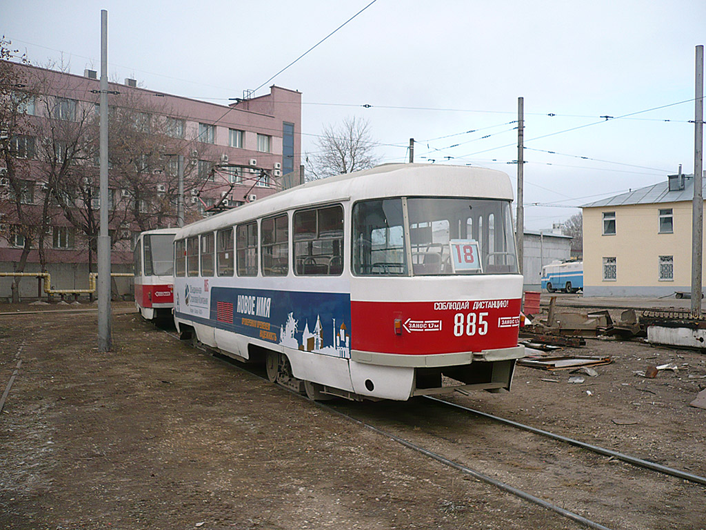 Самара, Tatra T3SU № 885