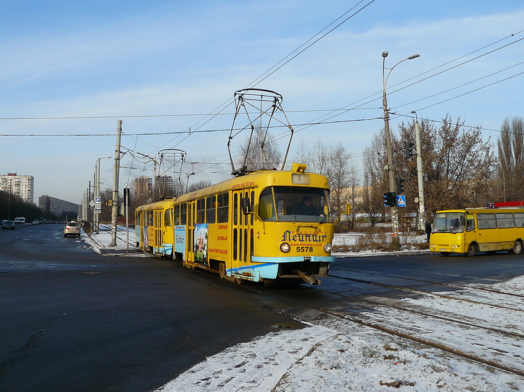 Киев, Tatra T3SU № 5578