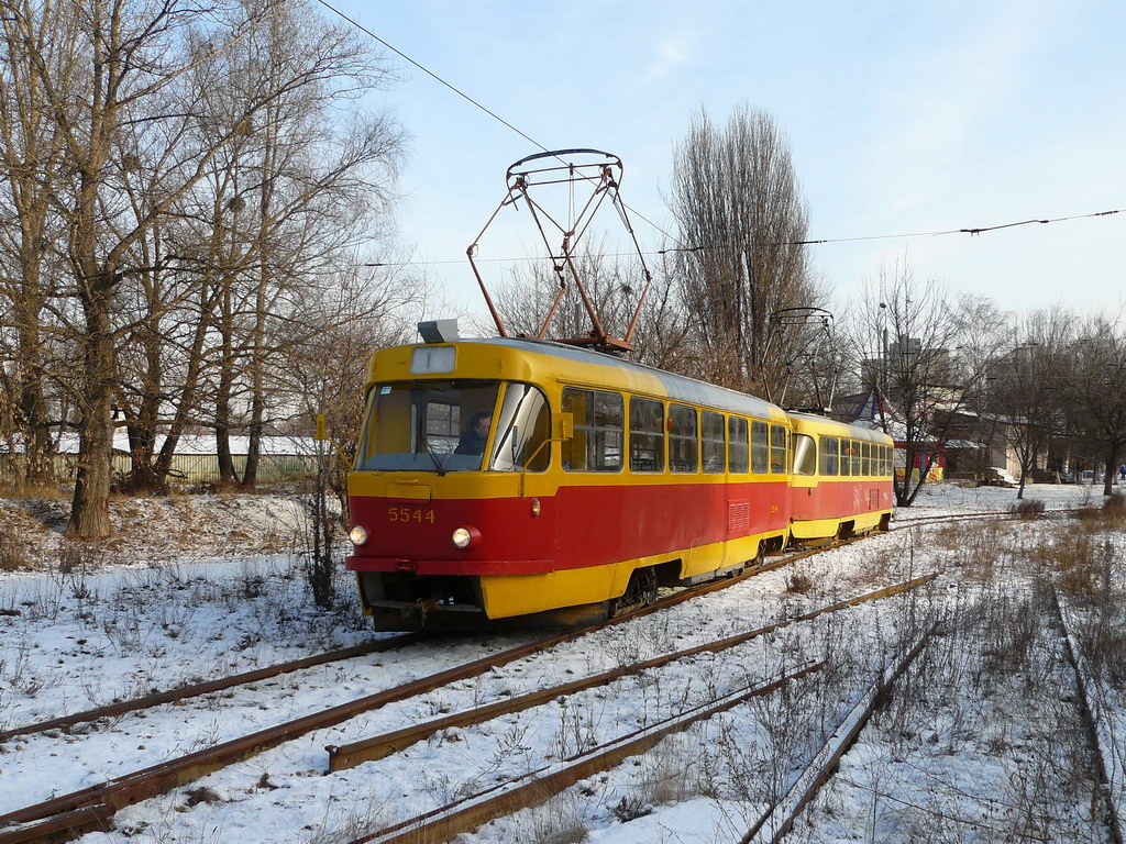 Киев, Tatra T3SU № 5544
