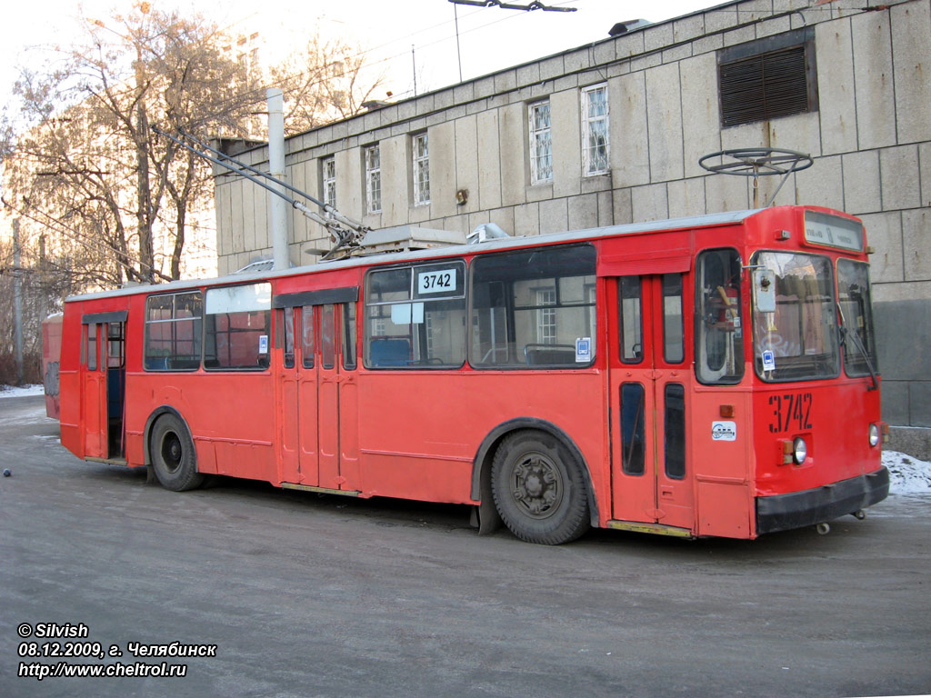 Челябинск, ЗиУ-682В-012 [В0А] № 3742