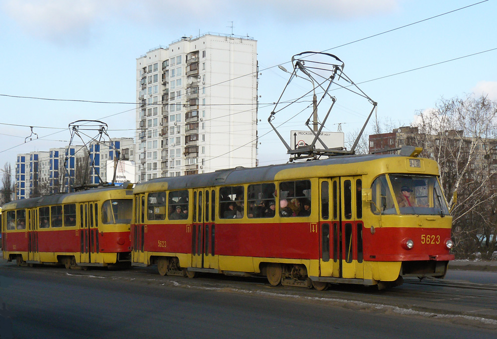 Киев, Tatra T3SU № 5623
