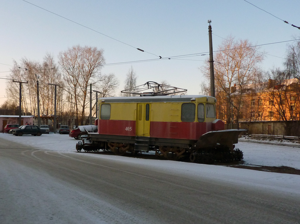 Тверь, ГС-4 (КРТТЗ) № 405; Тверь — Служебные трамваи и специальная техника Тверь, ГС-4 (КРТТЗ) № 405; Тверь — Служебные трамваи и специальная техника