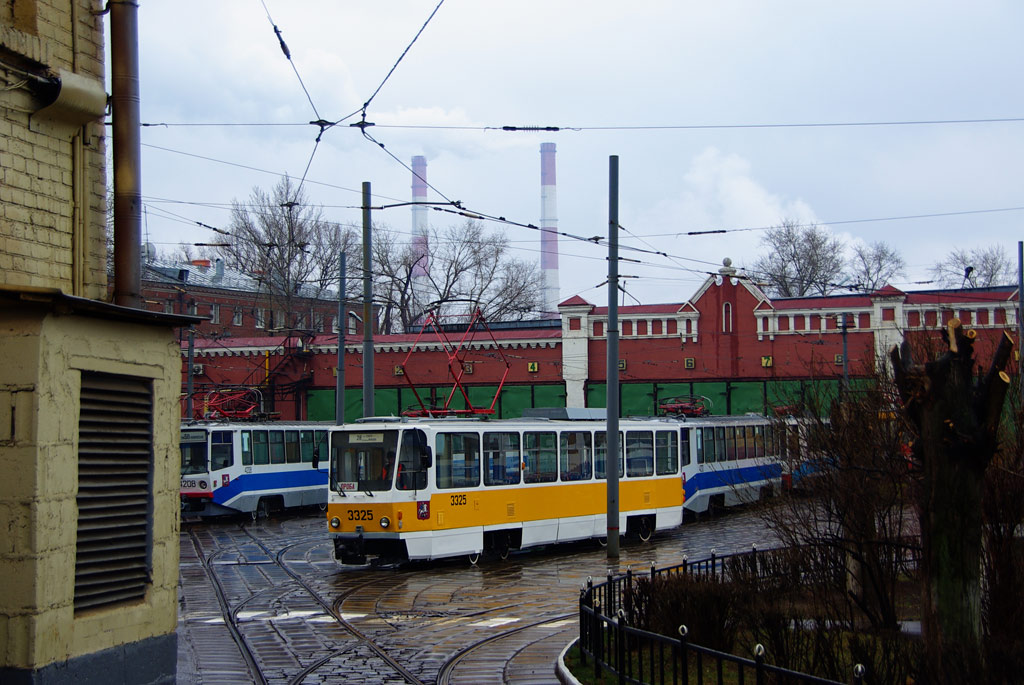 Москва, Tatra T7B5 № 3325 Москва, Tatra T7B5 № 3325