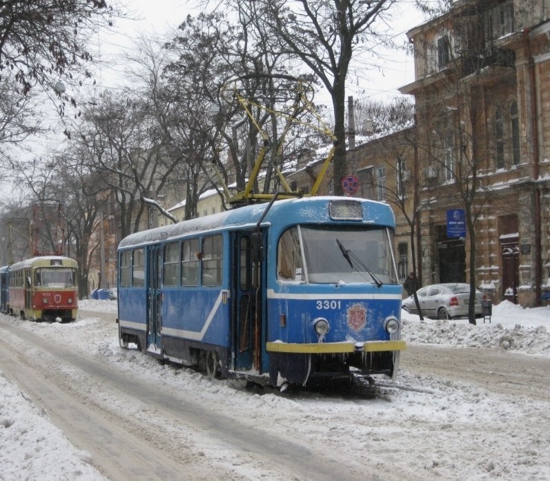 Odessa, Tatra T3R.P # 3301