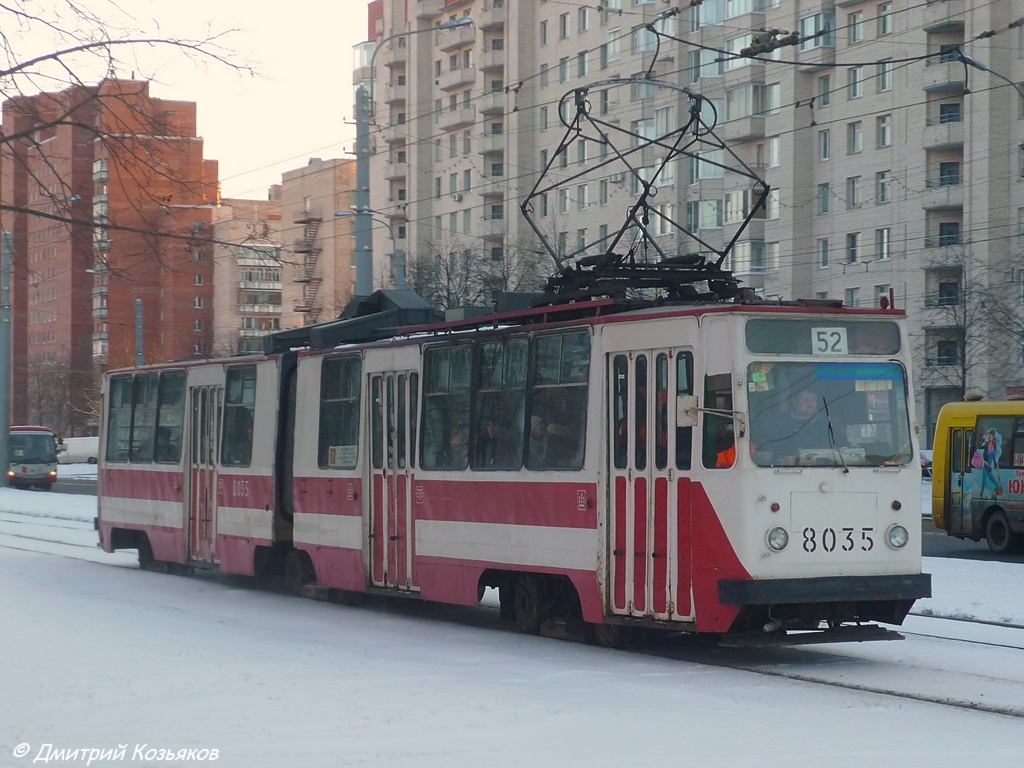 Санкт-Петербург, ЛВС-86К № 8035