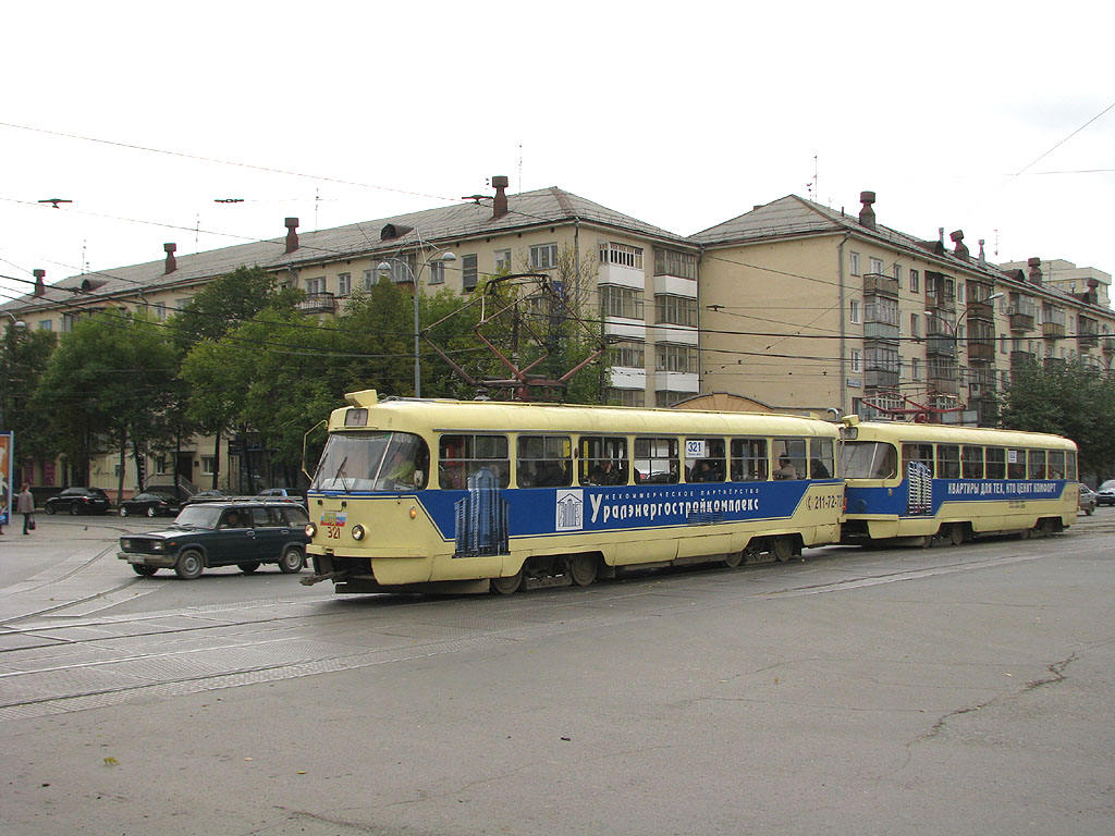 Екатеринбург, Tatra T3SU № 321