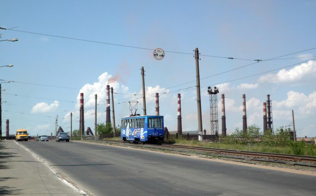 Новотроицк, 71-605 (КТМ-5М3) № 047; Новотроицк — Трамвайные линии и кольца