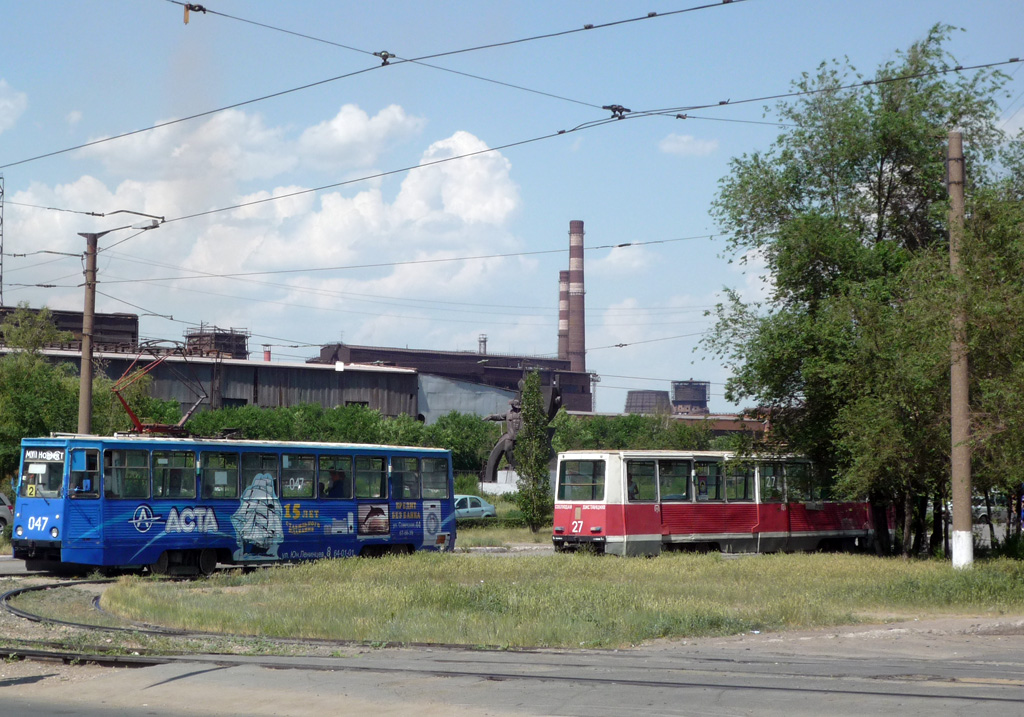 Новотроицк, 71-605 (КТМ-5М3) № 047; Новотроицк — Трамвайные линии и кольца