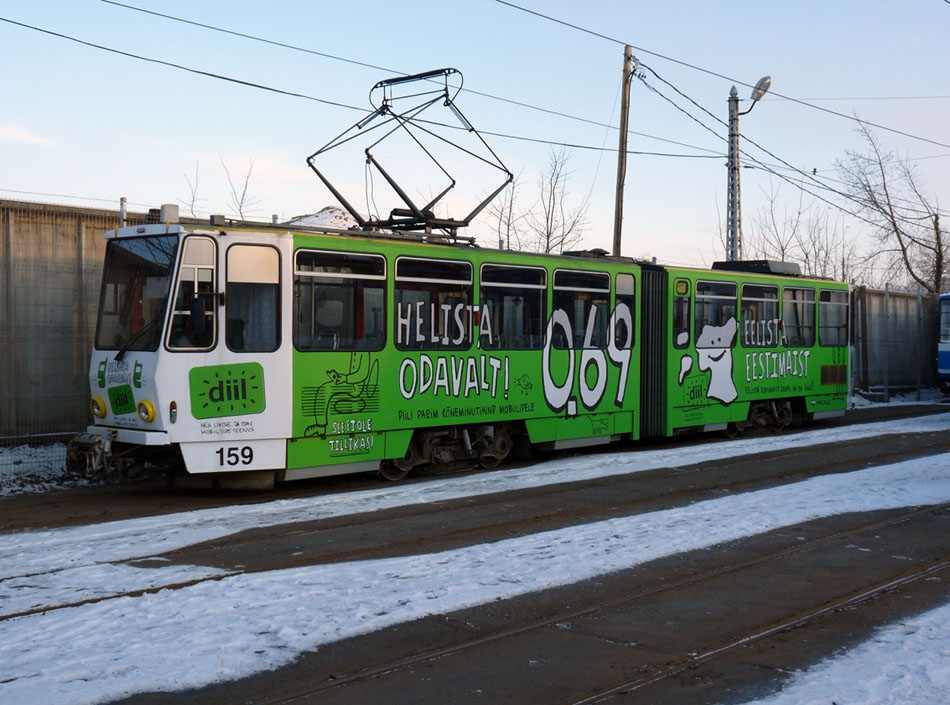 Таллин, Tatra KT4D № 159