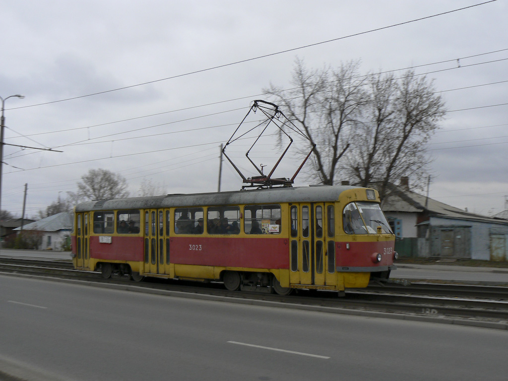 Барнаул, Tatra T3SU № 3023