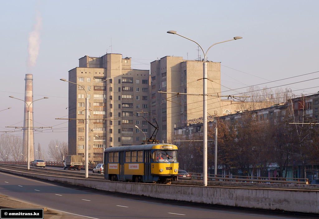 Алмати, Tatra T4D № 1038