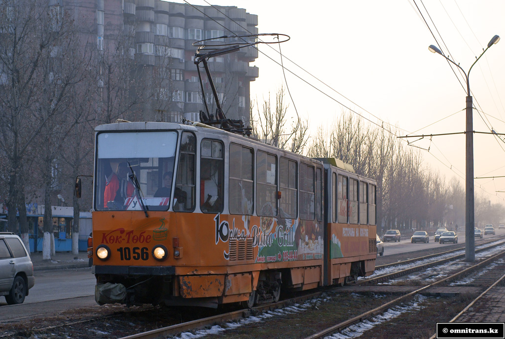 Алматы, Tatra KT4D № 1056
