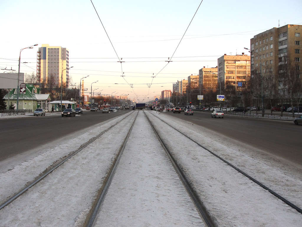 Kazaň — Big tram circle; Kazaň — ET Lines [2] — Right Bank