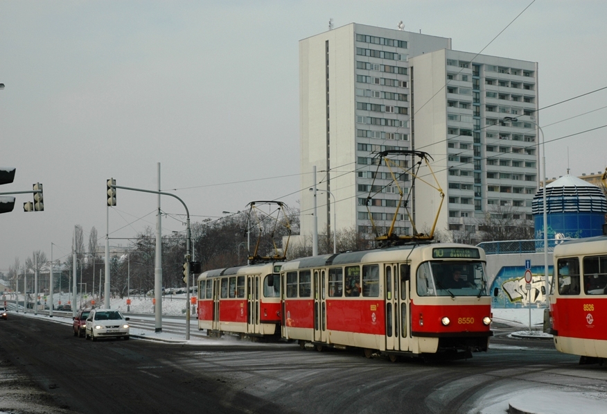Прага, Tatra T3R.P № 8550