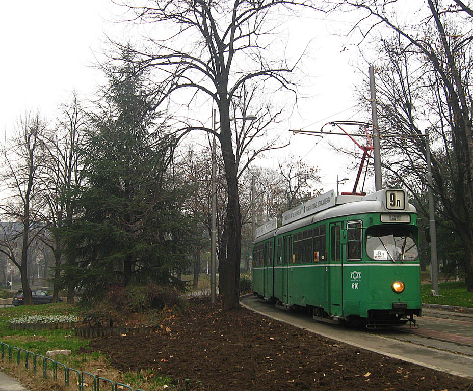 Белград, Duewag GT6 № 610
