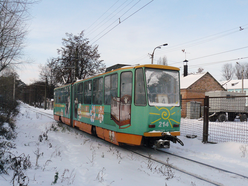 Winnyzja, Tatra KT4SU Nr. 214
