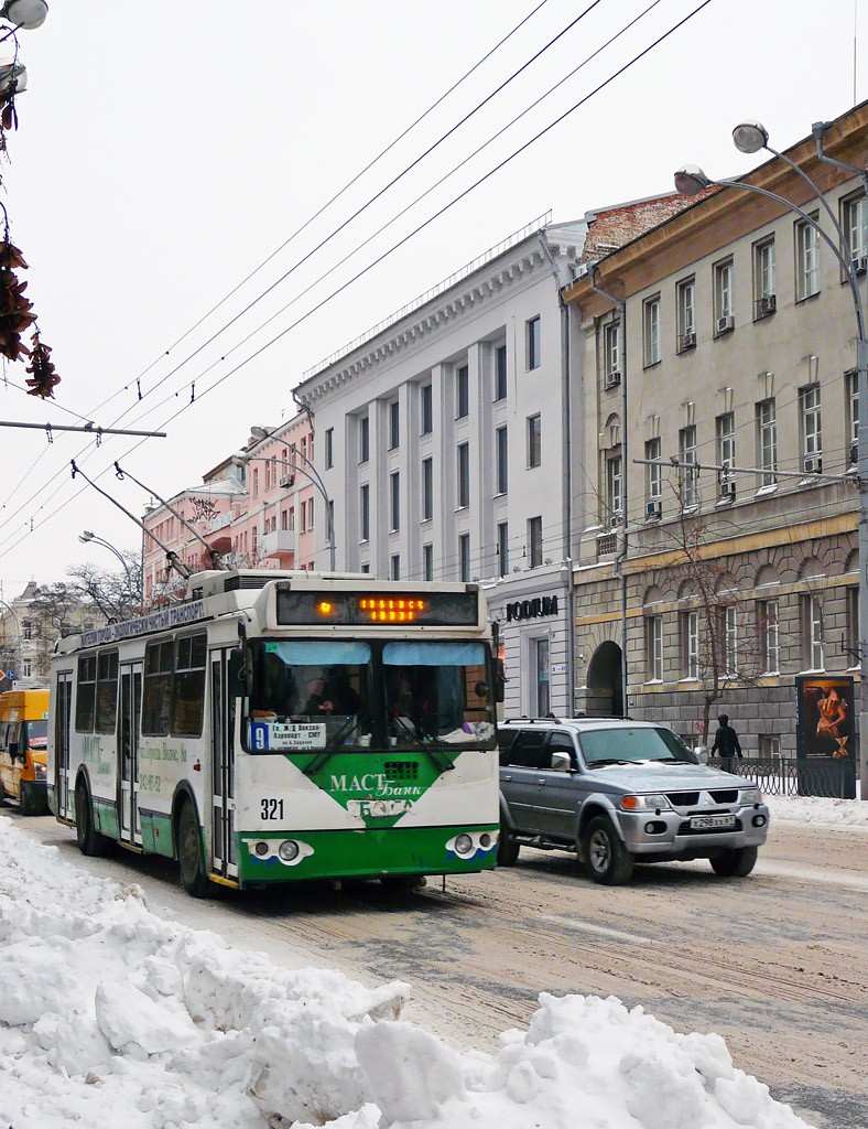 Ростов-на-Дону, ЗиУ-682Г-016.02 (с широкой 1-й дверью) № 321