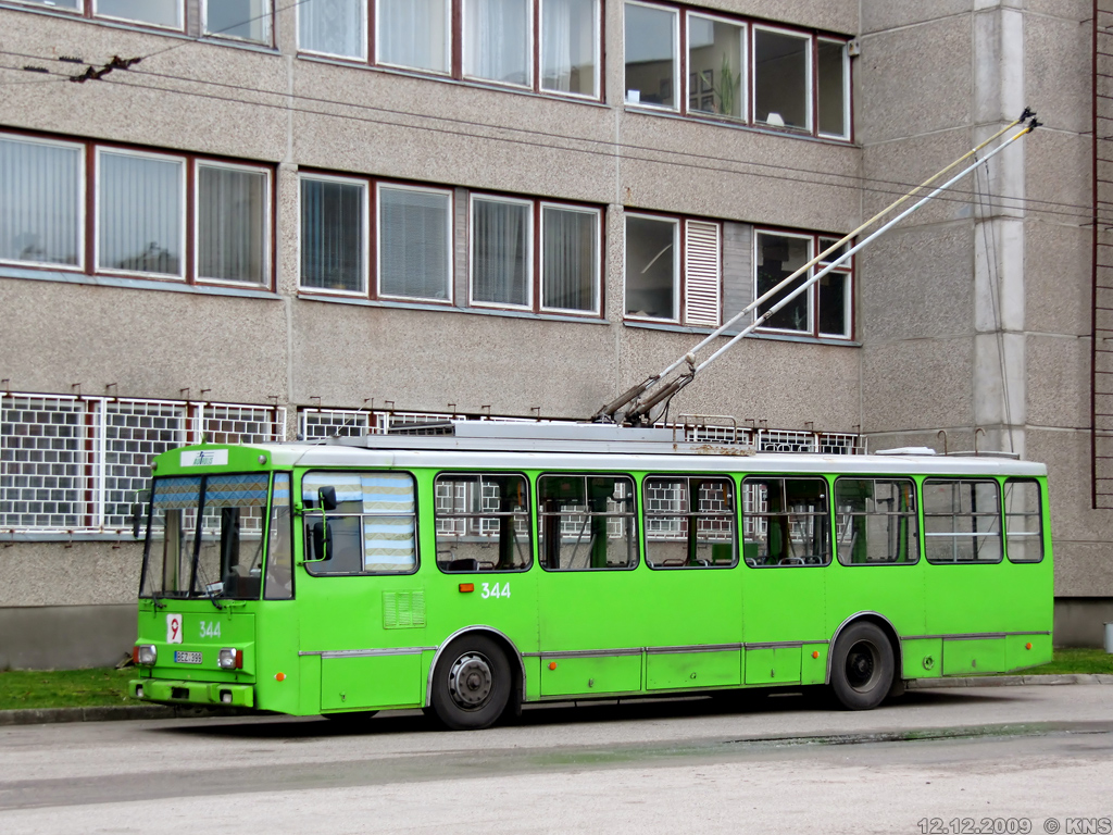 Каунас, Škoda 14Tr13/6 № 344