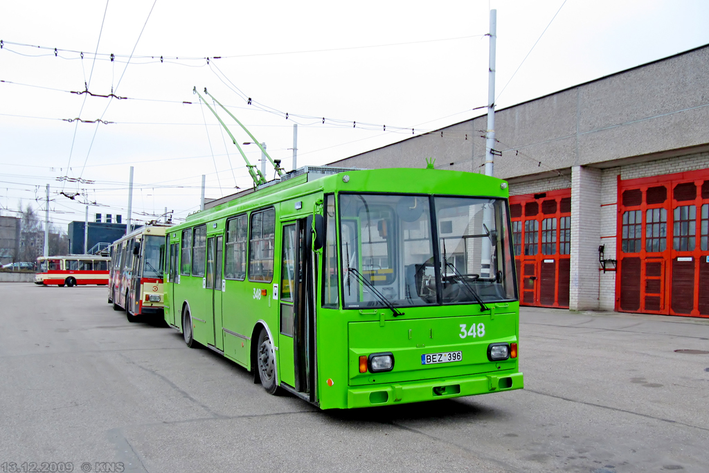 Каунас, Škoda 14Tr13/6 № 348