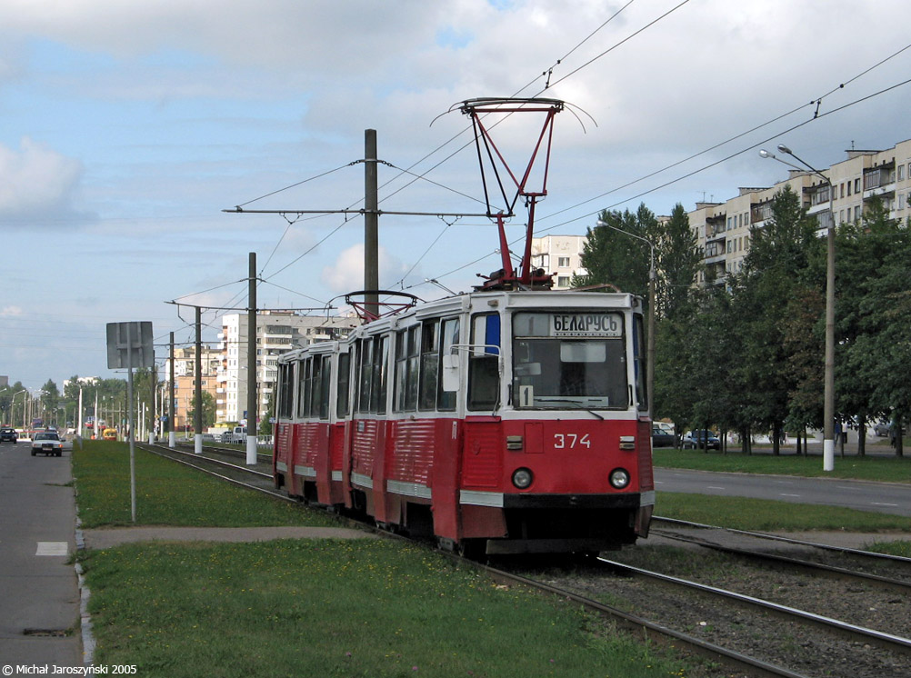 Вiцебск, 71-605 (КТМ-5М3) № 374