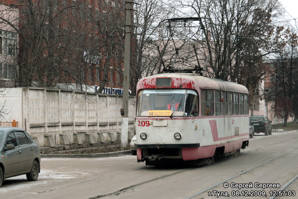 Tula, Tatra T3SU № 209