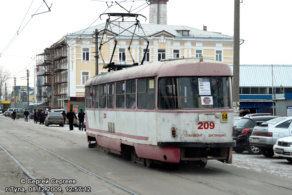Tula, Tatra T3SU — 209