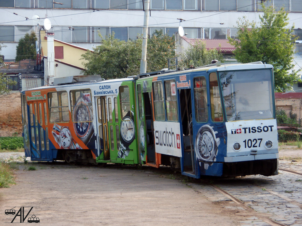 Львов, Tatra KT4SU № 1027